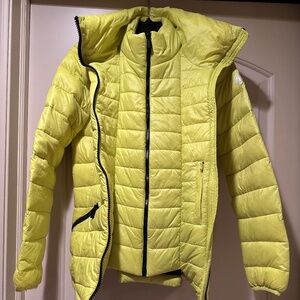 DKNY Women's packable quilted jacket - Lime